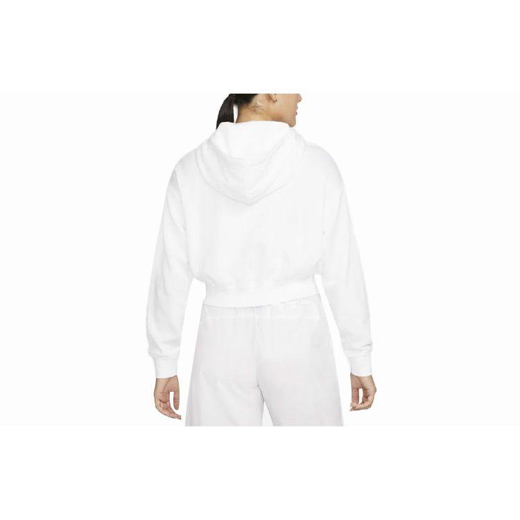 Nike Sweatshirts Women's White Hooded Moderate Regular DO7257-100