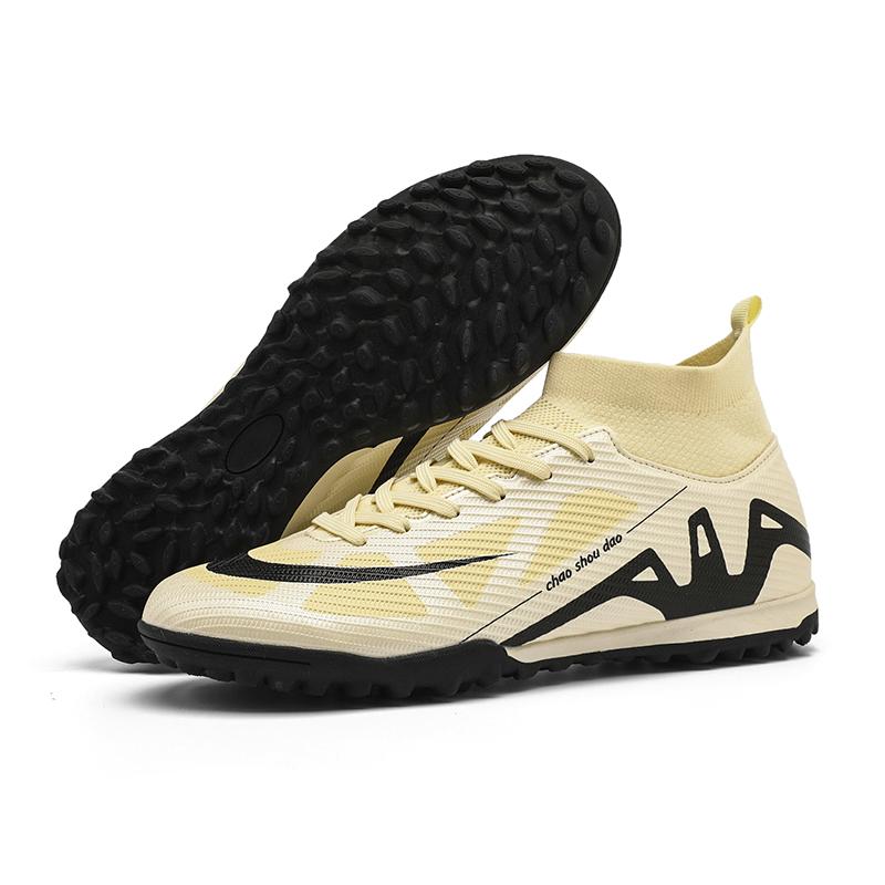 New Men Women Professional Football Boots Cleats Grass Training Match Sport Soccer Shoes FG/TF Ultra-light Non-slip Unisex