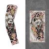 1Pc Arm Covers Flower Cooling Arm Tattoo Sleeve Uv Protection Cycling Gloves Unisex Sunscreen Sleeve Sunscreen Arm Warmers