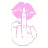 Give You A Kiss Like A Creative&Funny Stickers For Cartoon Fans&Lover,High Quality For Car Trucks Motorcycles