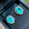 Schmuck Simulation Paraiba Ohrringe Schmuck Vintage Ohrringe Ohrringe Anhänger Ohrringe 10 * 14