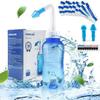 300ml Nasal Spray for Adults & Children, with 30 Nasal Rinse Salts and Thermometer Stickers, for Nasal Cleansing & Irrigation