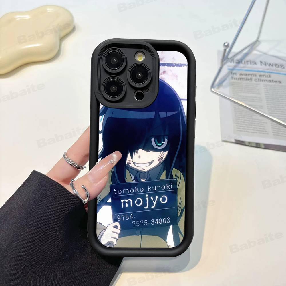 Watamote K-Kuroki T-Tomoko For IPhone 17 Pro Max 13 16 15 11 12 14 Plus Shockproof Soft Phone Cover