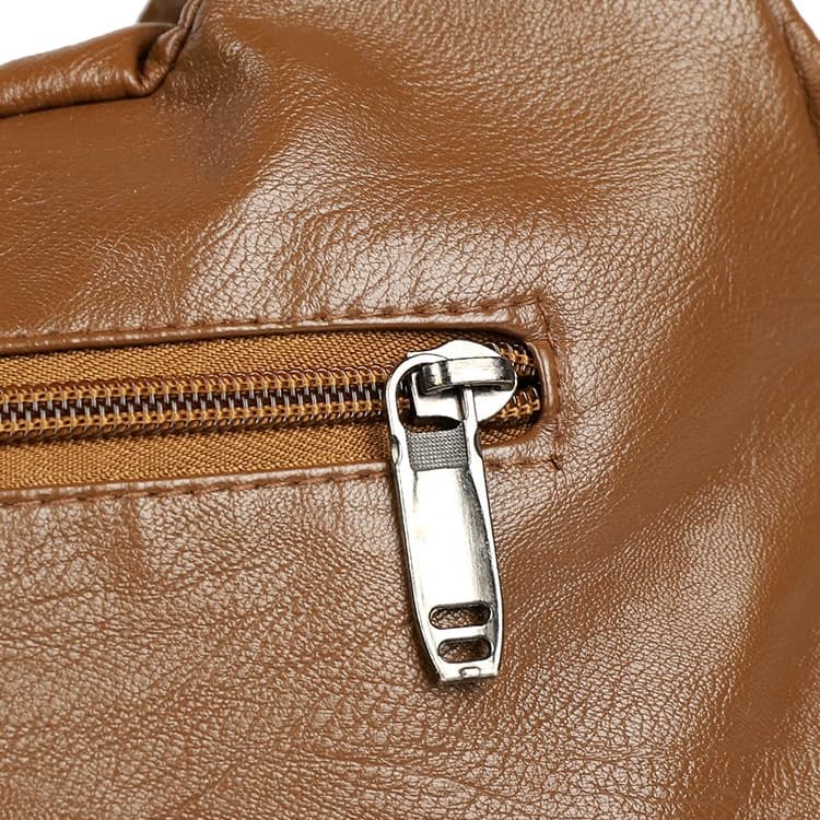 Soft Leather Large-capacity Shoulder Bag Casual Tote Bag