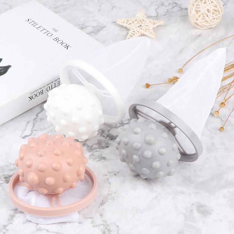 Laundry Ball Anti-Winding Floating Lint Hair Catcher Washing Machine Hair Remove
