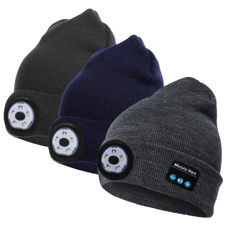 Knit Beanie LED Knit Hat 