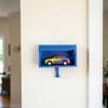 Adhesive Wall Hooks with Container Shape Industrial Style No Drill Hanging Hook for Ceramic Tiles Glass Wood Walls