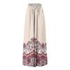 Women's Summer Wide Leg Pants High Waisted Flowing Pockets Fashion Casual Casual Bohemian Printed Beach Pants