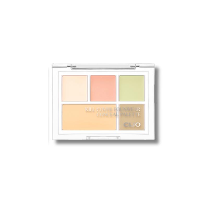 CLIO Kill Cover Founwear Conceal Palette 6g (2 Colors) High Coverage Concealer