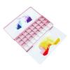 Big Size Travel Case Palette Half Pans Imitation Enamel Half Pans Palette Empty Box Refill Case Diamond Painting Box