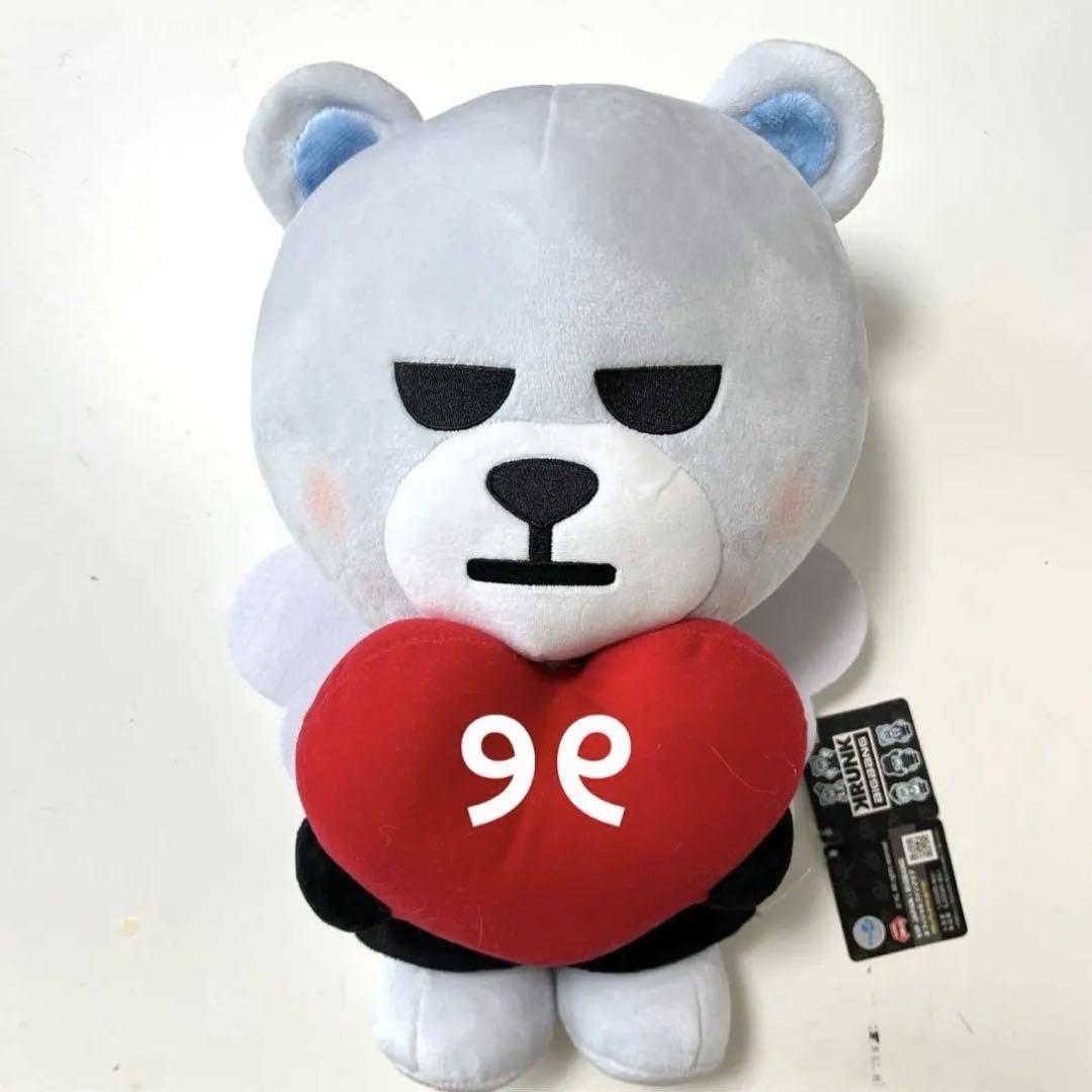 

[USED] BIGBANG CRUNK Bear Mascot Heart Merchandise Daesung