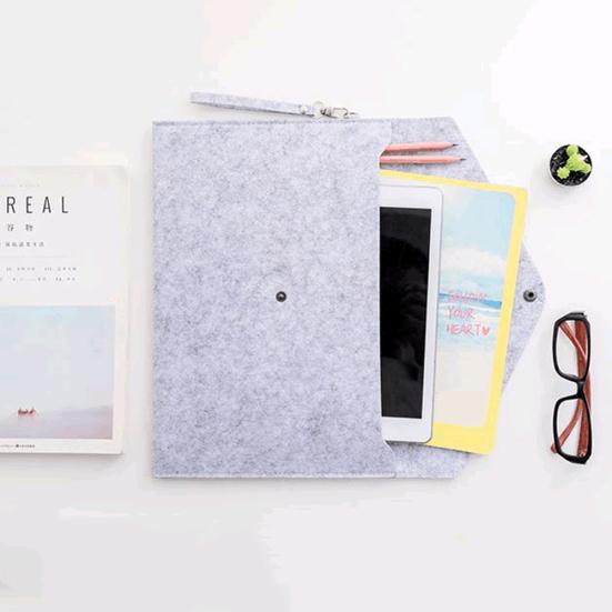 Felt Envelope A4 File Pocket Document Bag Holder Organizer School Office Supply