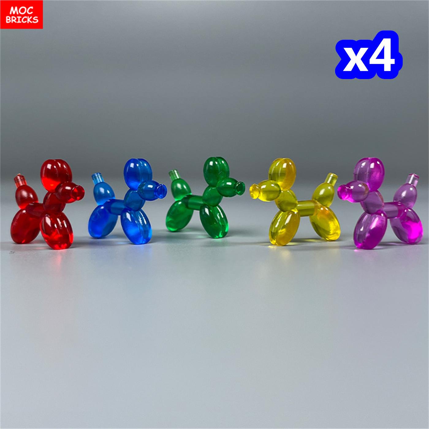 MOC Bausteine Utensil Strand Park Szene Ballon Kleiner Hund Clown Figur Tragen 35692 Teilchen Zusammengebaute Bausteine Kinderspielzeug
