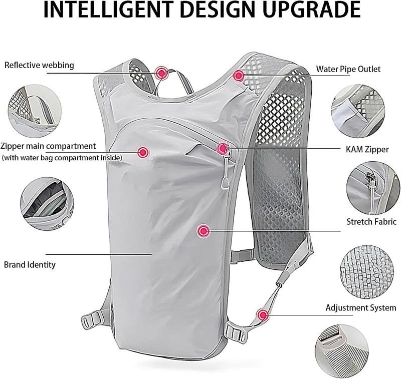 Cycling Running Hiking Backpack Breathable Bike Off-road Marathon Water Bag Backpack Sports Vest
