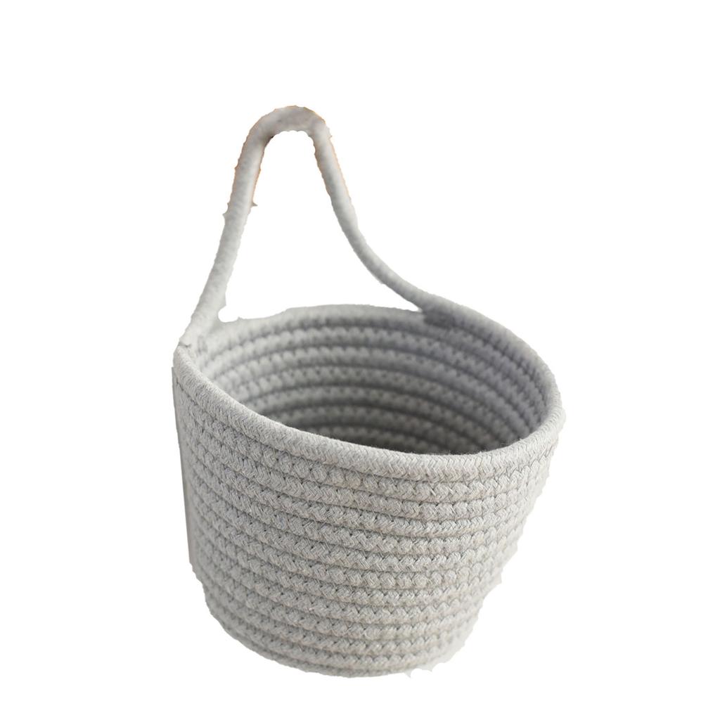 Hanging Fruit Basket for Kitchen Round Hanging Baskets Wall Hanging Baskets Handwoven Hanging Plant Basket Decor