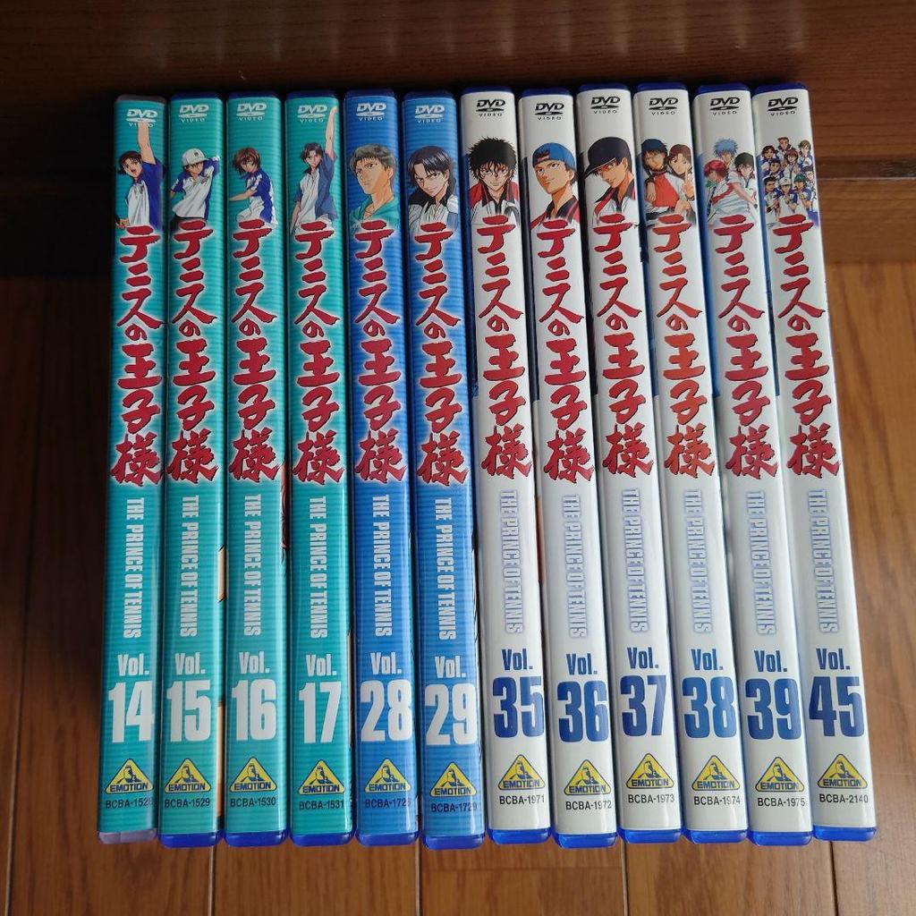 [USED] Used, good condition anime The Prince of Tennis DVD set, 13 DVDs in total