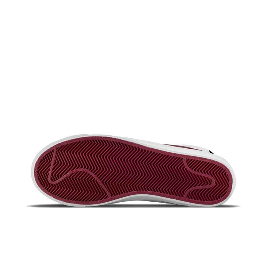 Neuer Nike Blazer Mid 77 SE GS Weiß Rush Maroon DH8640-101