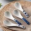 Japanese Style Ceramic Small Soup Spoon Set