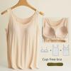 Damen Nahtloses Gepolstertes Sport-Camisole - Große Größe