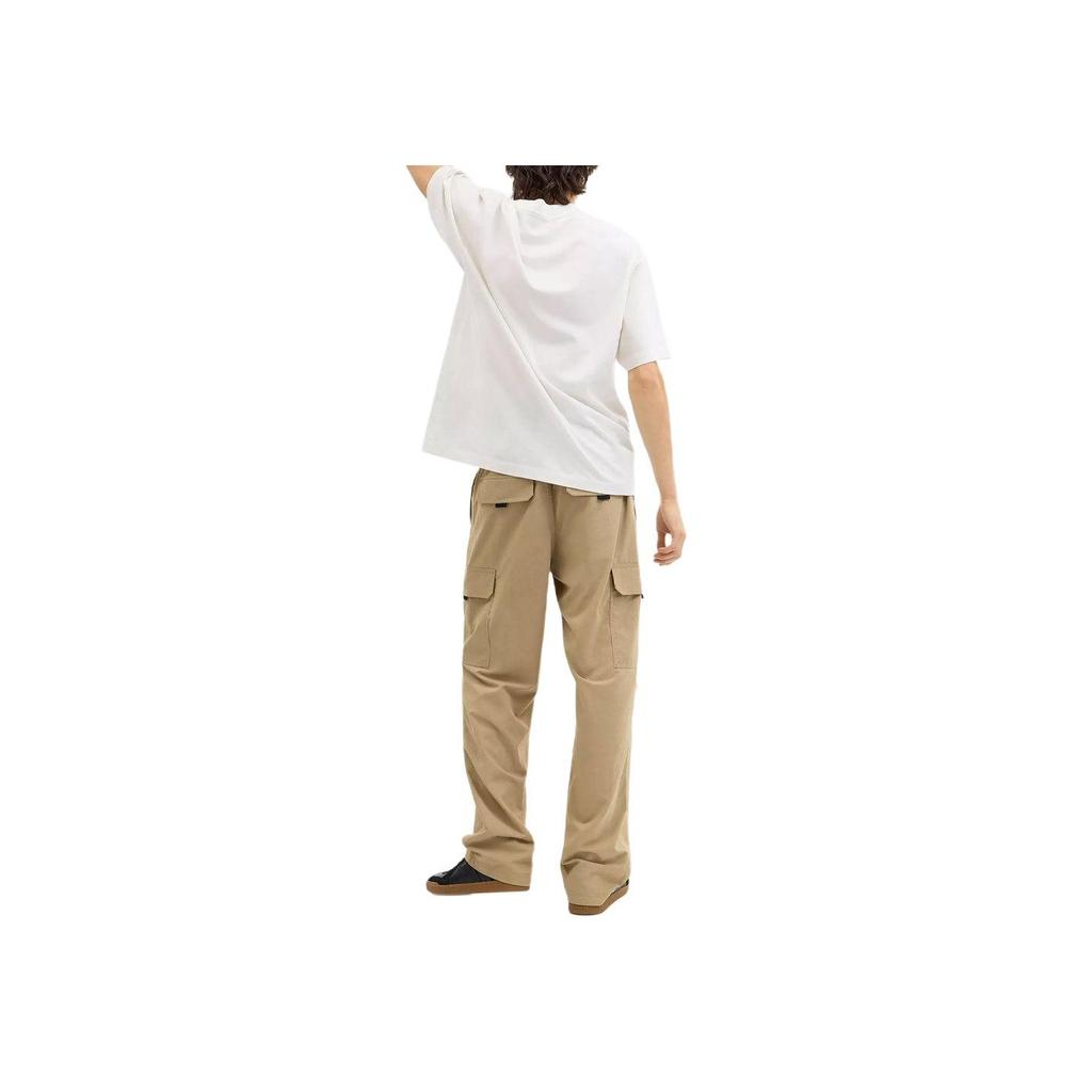 Coach FW25 Solid Color Nylon Pocket Cargo Pants Men Pants CAF61-KHA