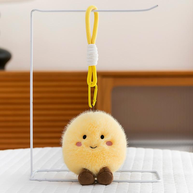 

Zongzi Cute Dumplings Rice Dumpling Steamed Rolls Pastry Plush Toy Pendant Rice Balls