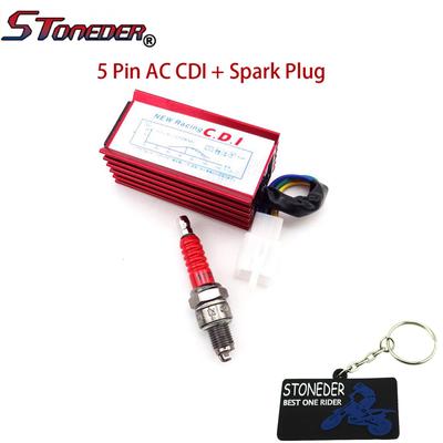 STONEDER Racing d accensione CDI candela per 50/ cc 70/ cc 90/ cc 110/ cc Loncin taotao ATV Quad