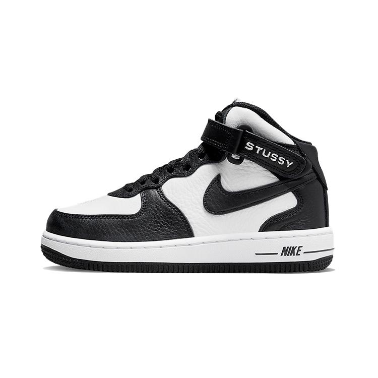 

новые Nike Air Force 1 Mid Stussy Light Bone Black PS 28