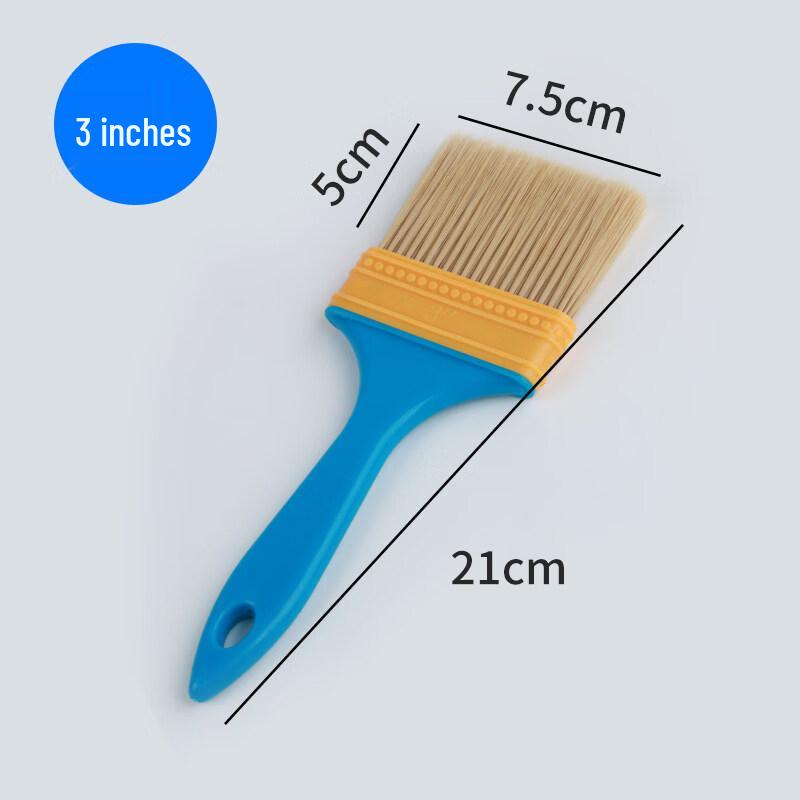 

Rongyu 3-inch Dual-Use Nylon Paint Brush Set