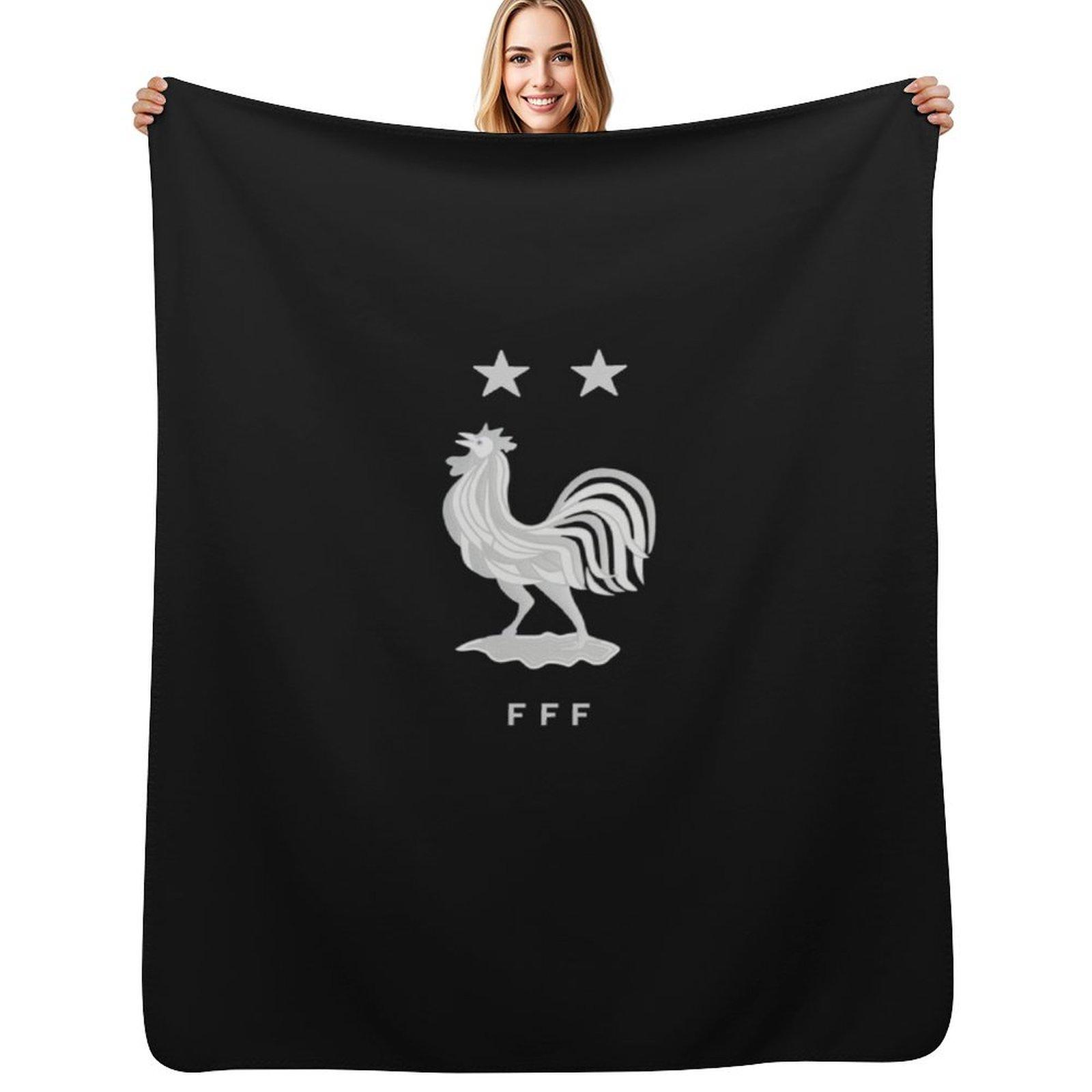 

FFF Two Stars Throw Blanket Soft Warm Blanket Gift for Men Women Adults 75x100cm