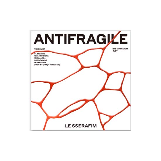LE SSERAFIM 2. Mini-Album „ANTIFRAGILE“ (COMPACT Ver.)