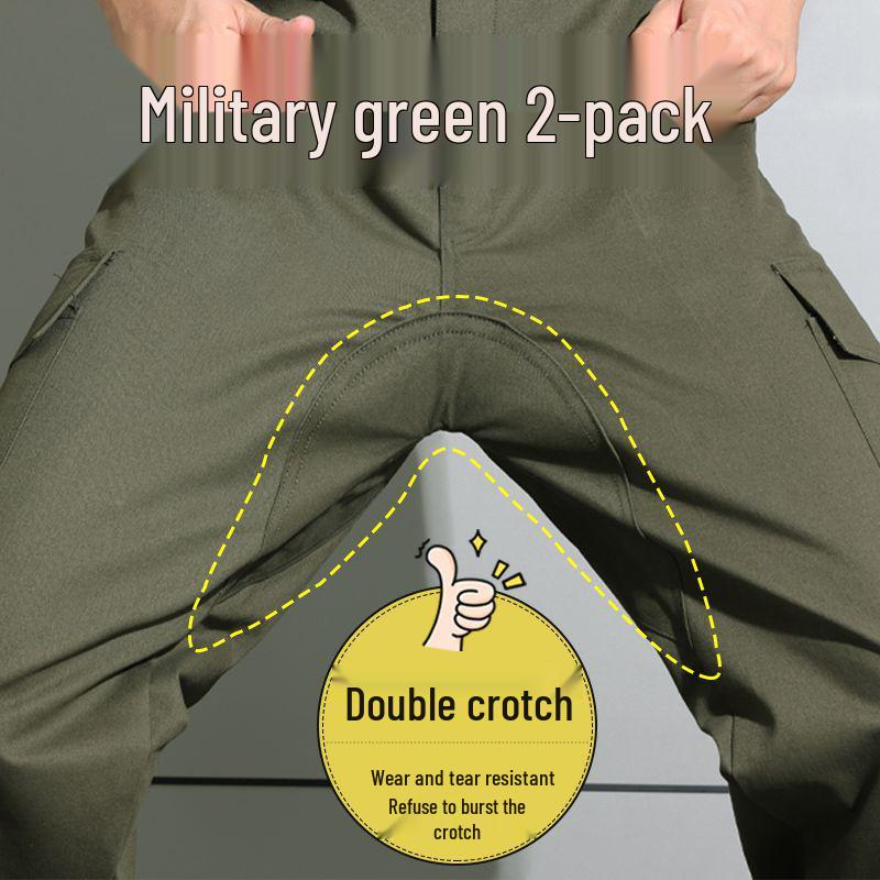 Men's Tear-Resistant Summer Work Overalls for Construction and Welding