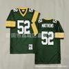 Camiseta de Fútbol Retro Green Bay Packers para Hombre de Algodón Camisa Deportiva Estilo Vintage NFL 87 52 84 Bordada