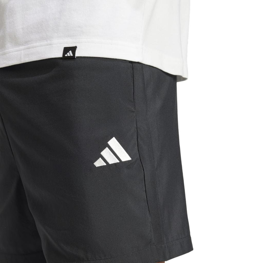 Adidas Essentials SL Woven Size 3L Men's Shorts, KRG19, Black/White (JF1117),