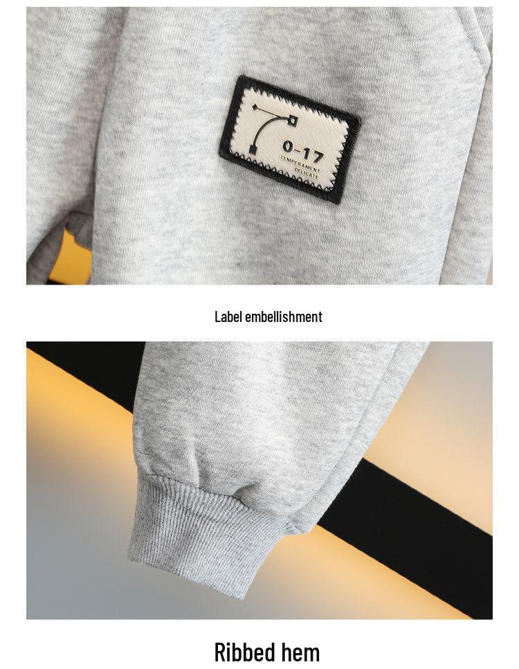 Set hanorac la modă 2025 pentru băieți și fete: Îmbrăcăminte sport la modă și atrăgătoare pentru primăvară și toamnă