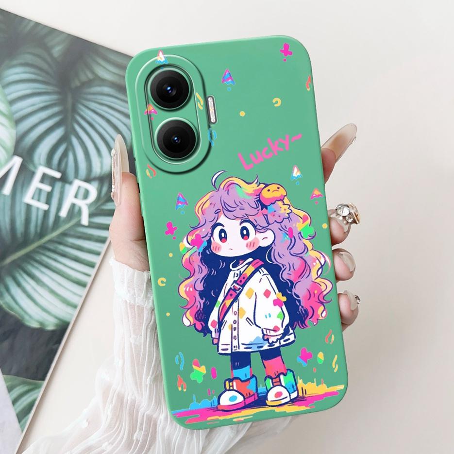 Für Xiaomi Poco F7 Hülle Redmi Turbo 4 Pro 5G Lustige Cartoon Hülle Weiche TPU Handyhülle Für Xiaomi PocoF7 Redmi Turbo4 Pro 5G Schale