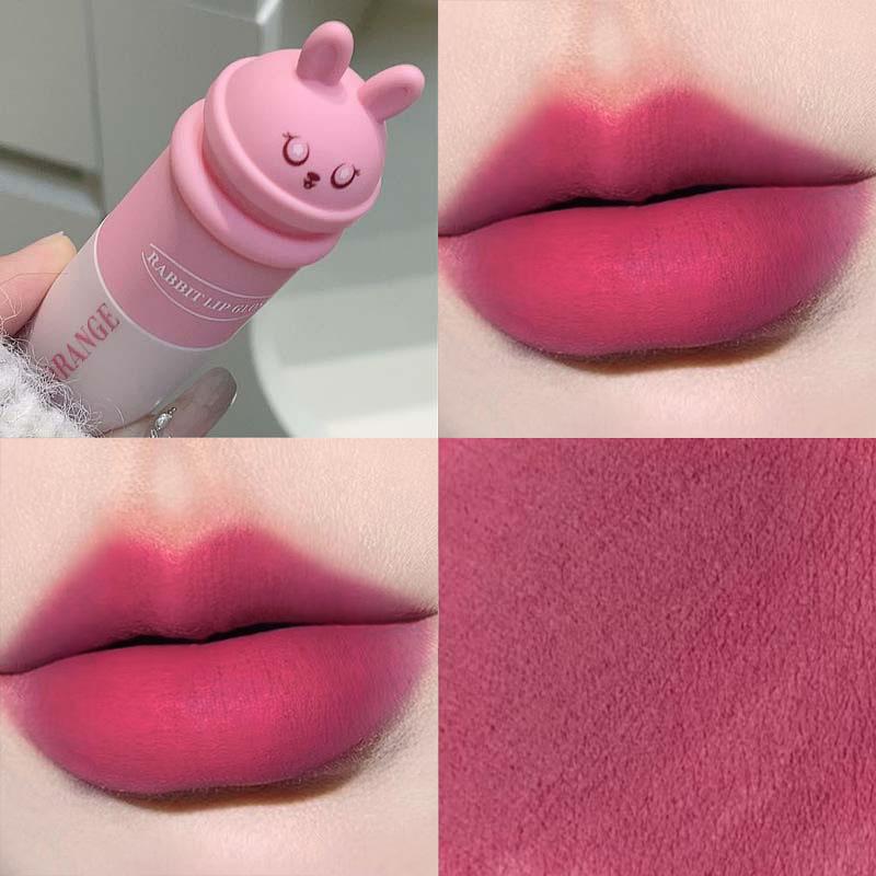 Smooth&Mist Lip Clay Blendable Non-Drying Matte Lightweight Lip Glaze Korean Style Cute Design