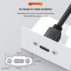KeBaolong Type-C 5P Male & Female USB Dock Extension Cable with Ears and Baffle Line