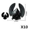 MOC Three Kingdoms Building Blocks Accessories Soldier Weapons Military Shield Sword Helmet Shoulder Armor Wings Mini Brick Toy