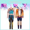 Kpop Hunters Demon Zoey Rumi Cosplay Jumpsuit Costume Halloween Performance