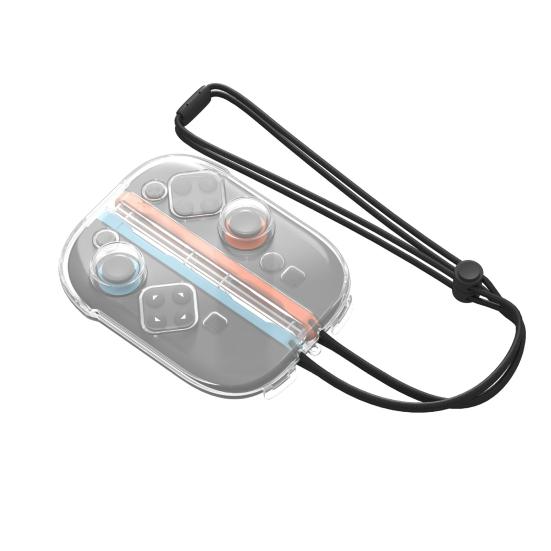 Caixa de Pó para Nintendo Switch 2 Joy-Con À Prova d'Água À Prova de Poeira Controlador de Jogo Protetor de Joypad Portátil Transparente À Prova de Choque Proteção de Gamepad Estojo de Armazenamento