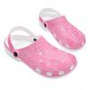 White Printed EVA Clogs for Women Men Lightweight Soft Slip On Casual Shoes Soft Sole Summer Sandals Lightweight Daily Wear