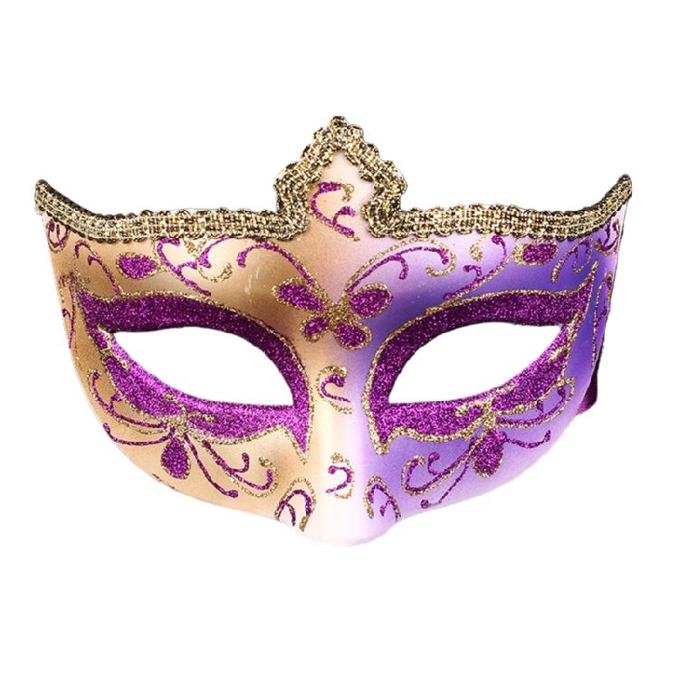 Half Face Mask Halloween Mask Venetians Mask Masquerade Mask Antique Mask