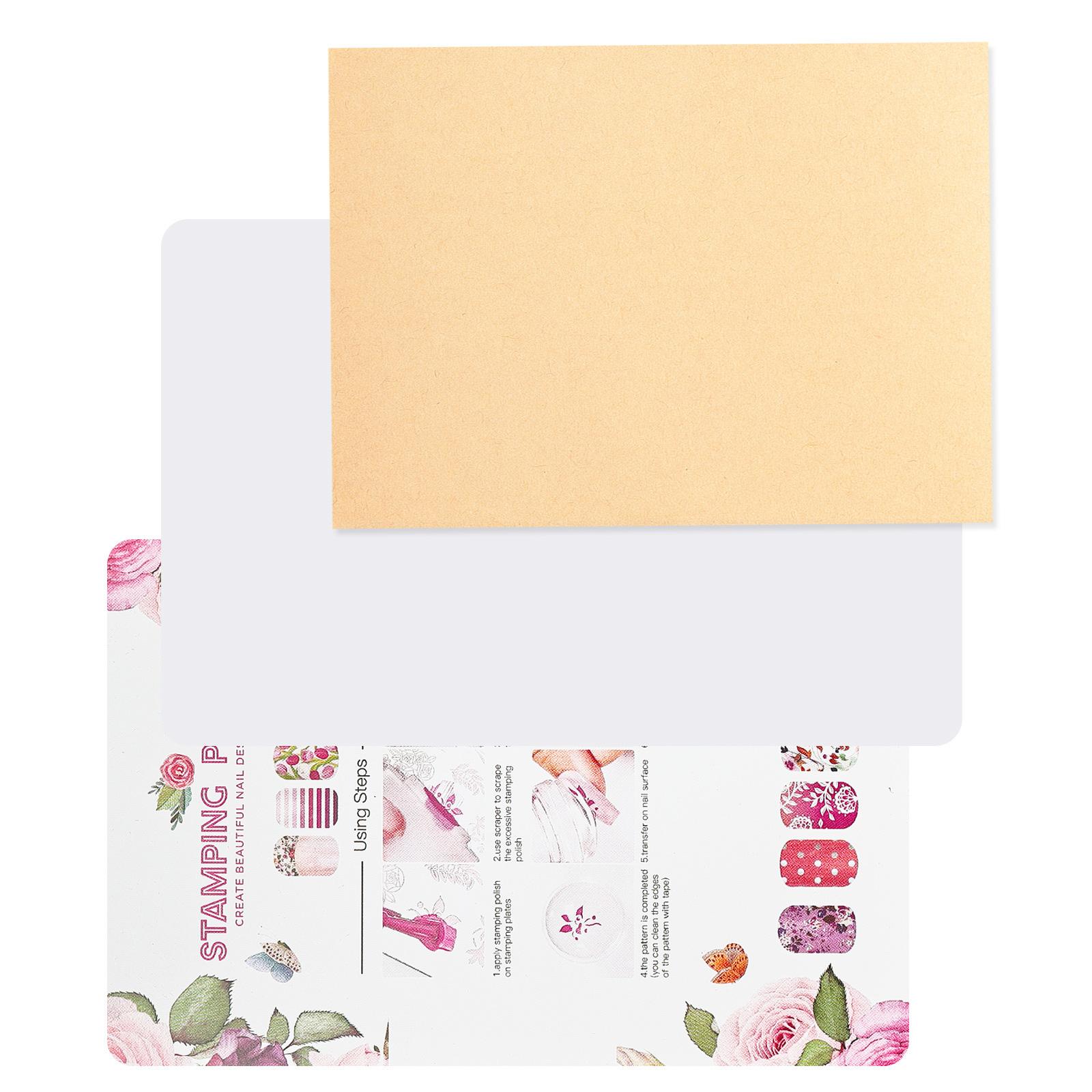 

Stainless Steel Nail Art Stamping Plate for Professional and DIY Use Rust Resistant and Practical Nail Art Stamper Plate S