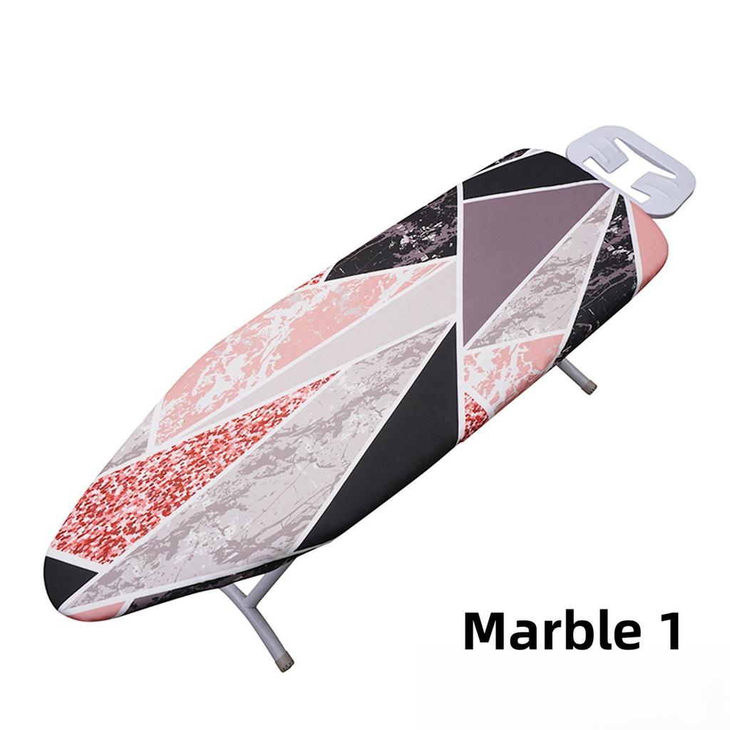 Ironing Board Cover Scorch Resistant, Extra Thick Cotton Iron Cover with Padding Heat Reflective Heavy Duty Pad Approx 140x50cm