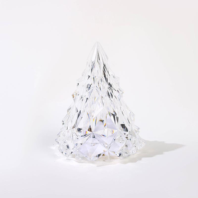 Iceberg Christmas Night Light: Romantic Bedside Lamp & Electronic Candle Ornament for Holiday Atmosphere