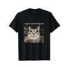 European Sizes Men's Funny Cat Graphic T-Shirt with "Rage Is Consuming Me" Slogan - Tabby Cat Design Short Sleeve Round Neck Casual Summer Tee