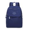 Women's Backpack Solid Color Schoolbag Nylon Travel Bag Shell Backpack