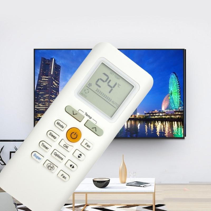 Air Conditioner Remote Control Large Screen Conditioning Controller Simple Operation Lightweight Suitable for RG70A