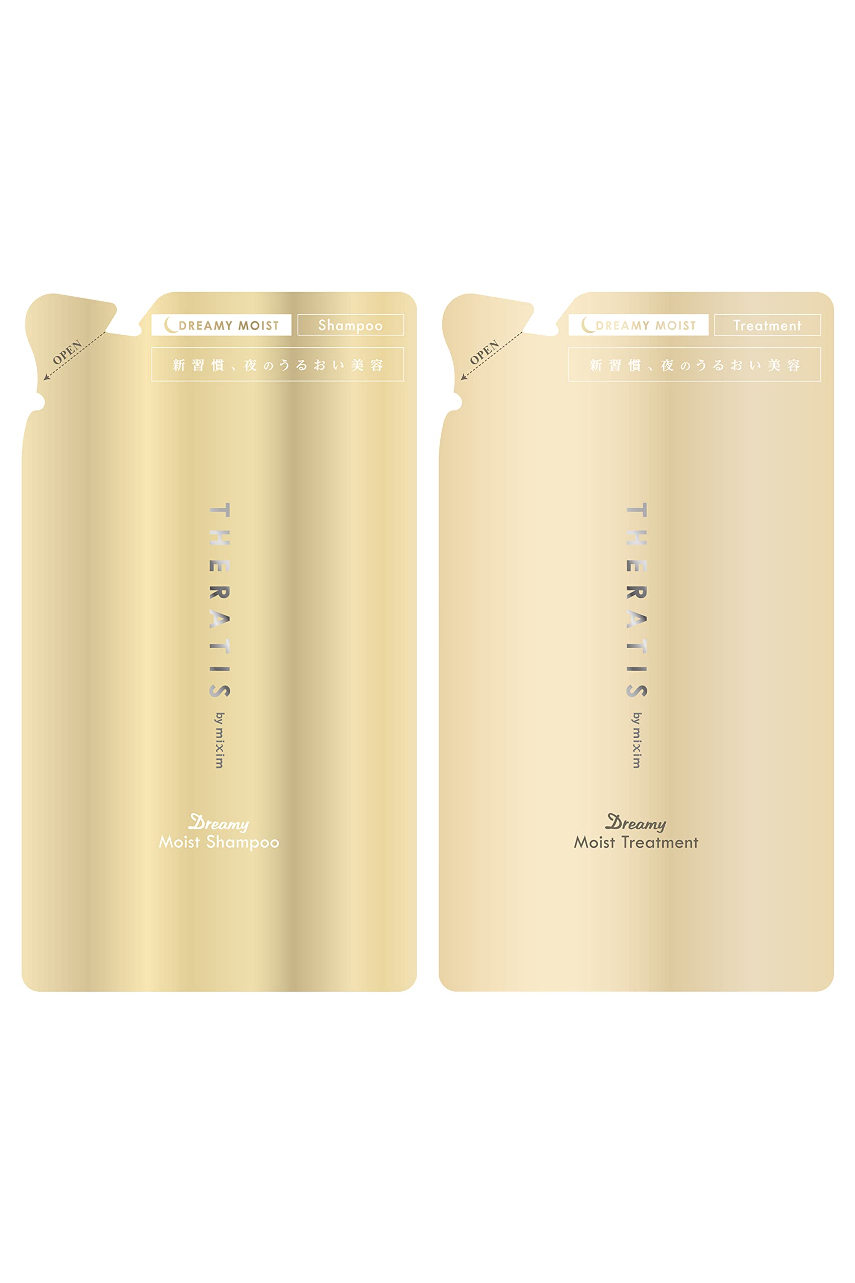 

THERATIS Dreamy Moist Shampoo Treatment Refill Pair Set Набор шампунь/кондиционер