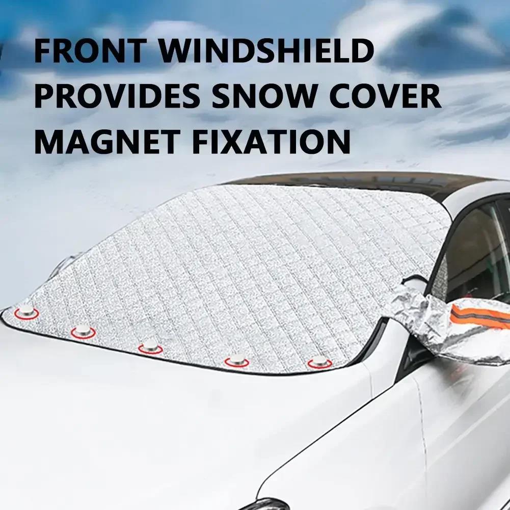 Car Anti-Snow Windshield Proof Protective Cotton Sunshade Cover AccessoriesWindshield Sunshades 1